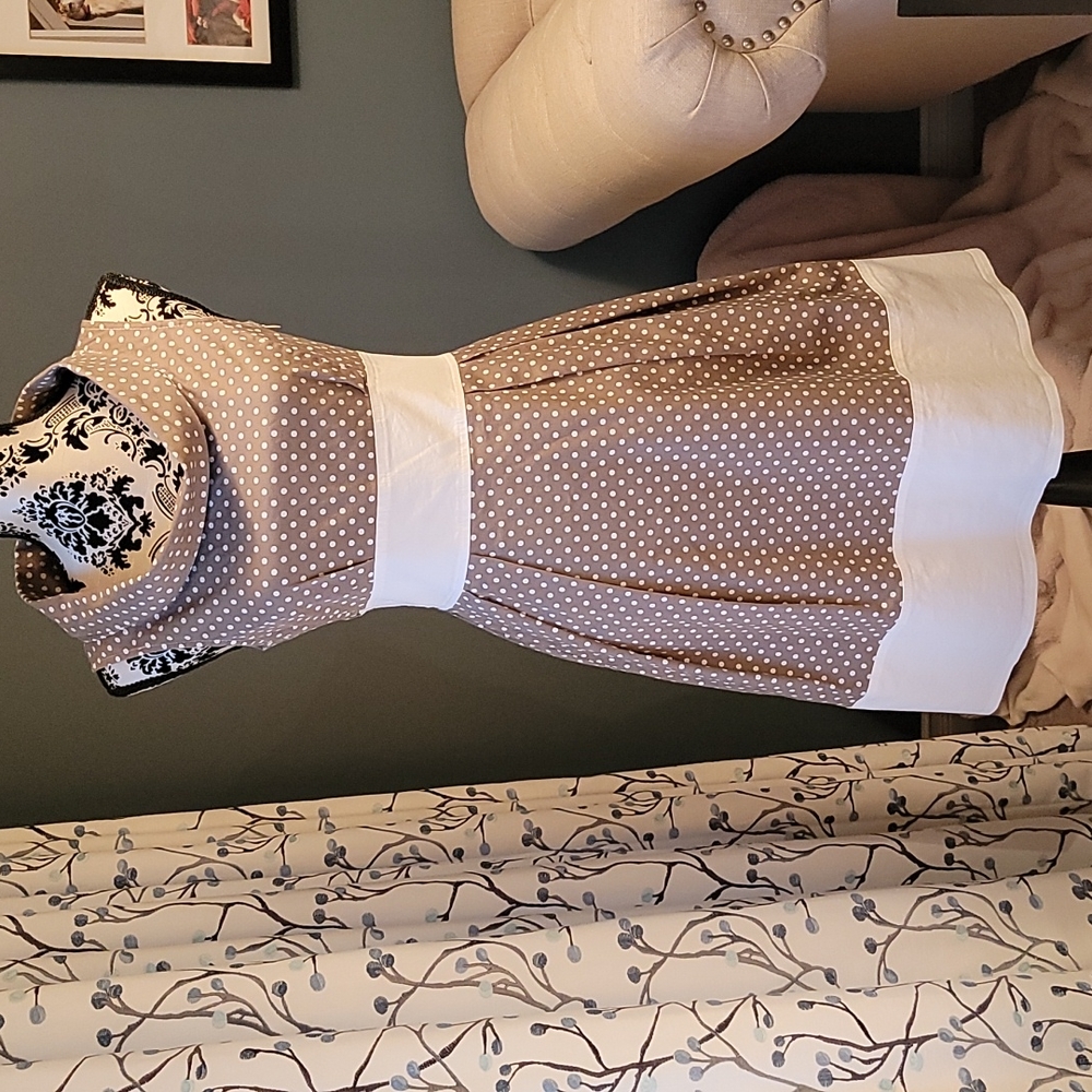 Nadine polka dot dress